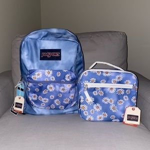 JanSport Cross Town Backpack and lunchbox